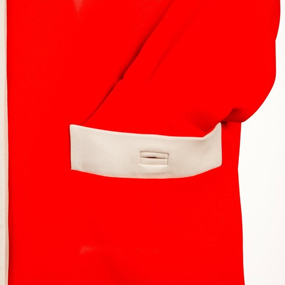 Gucci Cruise 2020 Red Cady Contrast-Detail Cardigan - Picture 9 of 16